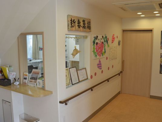 笑顔あふれる休憩スペース