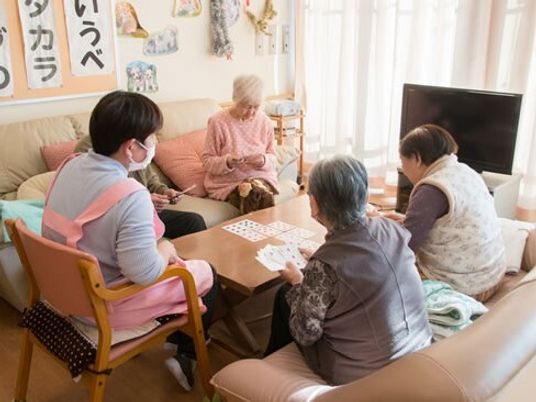 利用者の活動リビング