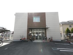 清潔感のあるエントランス