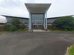 広いエントランス