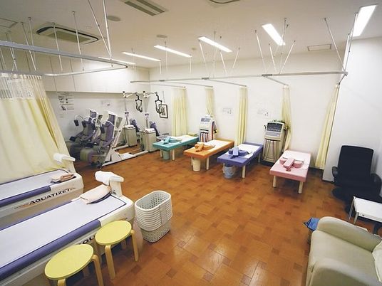 機能訓練室の器具  