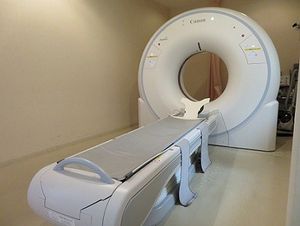 機能訓練用機器のある室内  