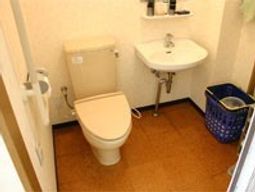 清潔なトイレ設備