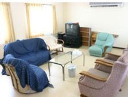 明るい共有リビング