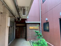植物があるエントランス