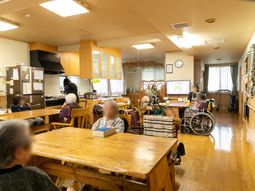 居心地の良い食堂空間