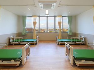 明るい居室  