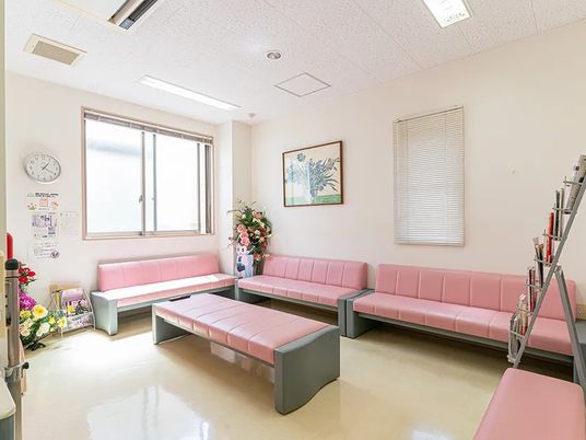 明るい休憩室  