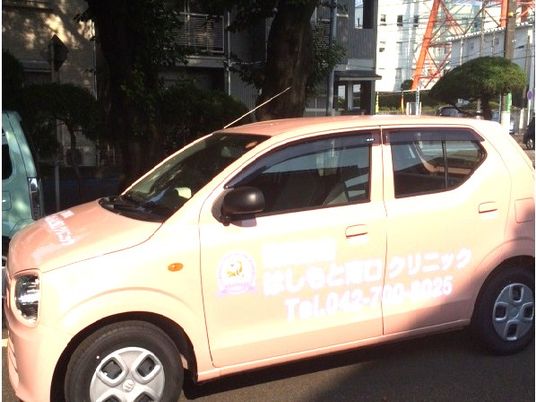送迎車の外観  