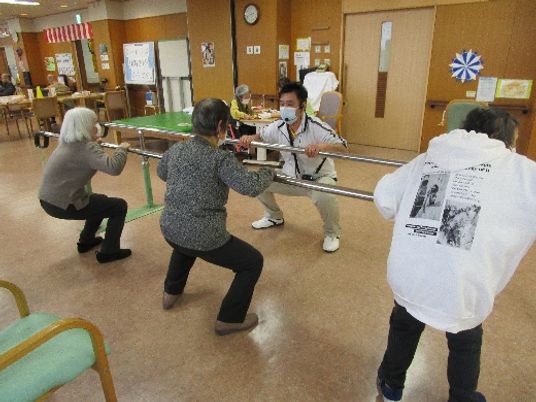 トレーニング中の室内