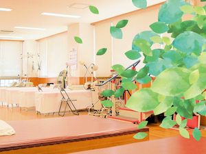 機能訓練室の器具  