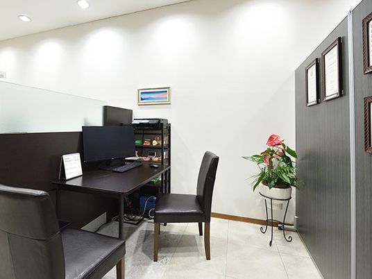 相談用の小部屋  