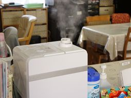 加湿器と共有スペース