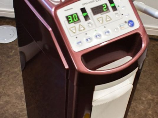 機器が置かれた機能訓練室  