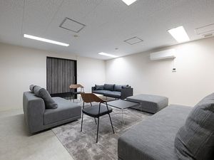 明るい休憩室  