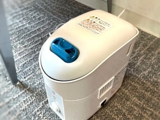 加湿器のある休憩室  