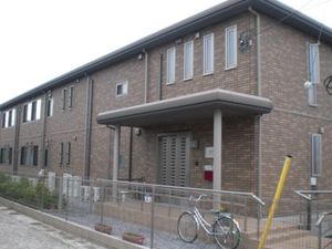 レンガ造りの建物外観