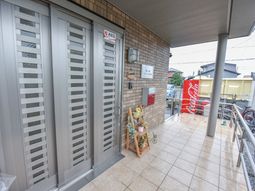 清潔な玄関エリア