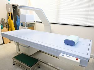 機能訓練室の昇降機器  