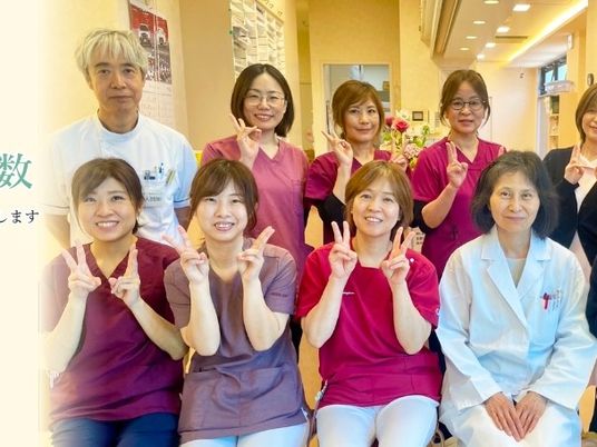スタッフ集合の廊下  