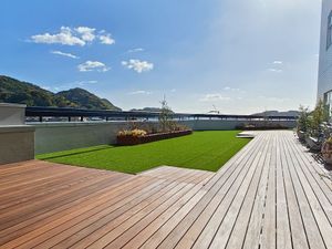 海が見えるテラス  