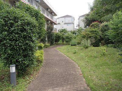 緑豊かな庭園
