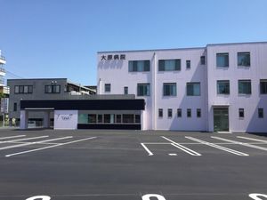 病院の外観  