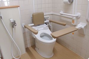 安心の設備が整ったトイレ
