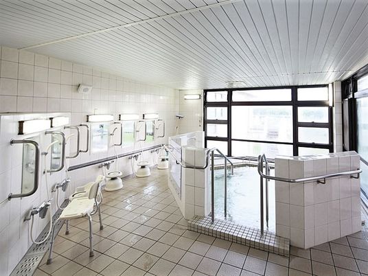 清潔な浴室の様子