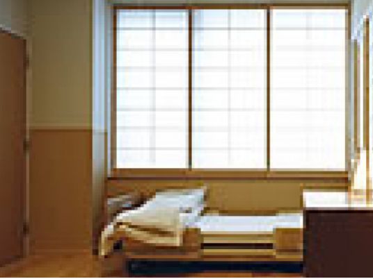 自然光が入る居室