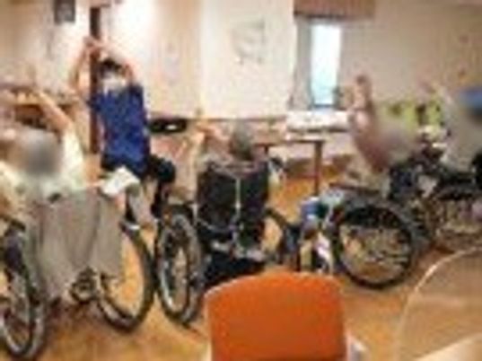 車椅子利用者の運動エリア