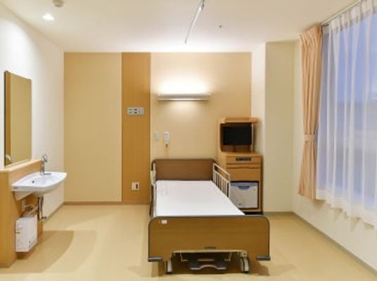 居室のベッド  