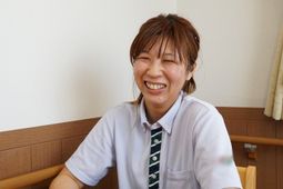 スタッフの笑顔の瞬間