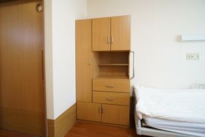 清潔な居室の一角