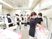 機能訓練室での研修風景  
