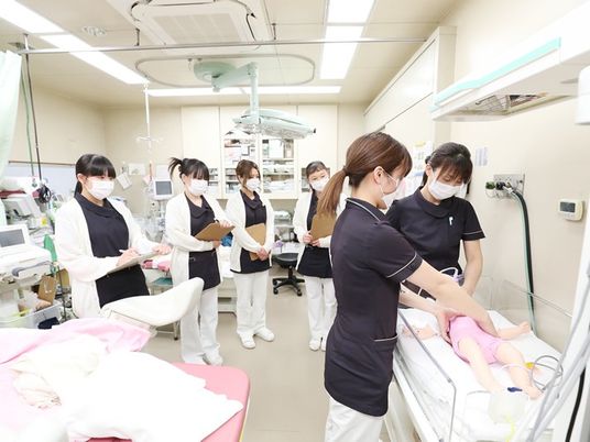 機能訓練室での研修風景  