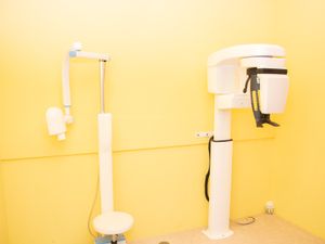 機能訓練室の測定機器  