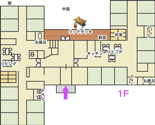 広々としたリビング