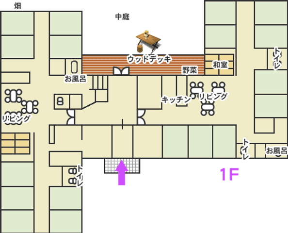 広々としたリビング