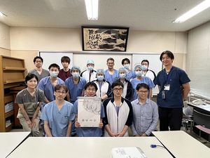 スタッフ集合の会議室