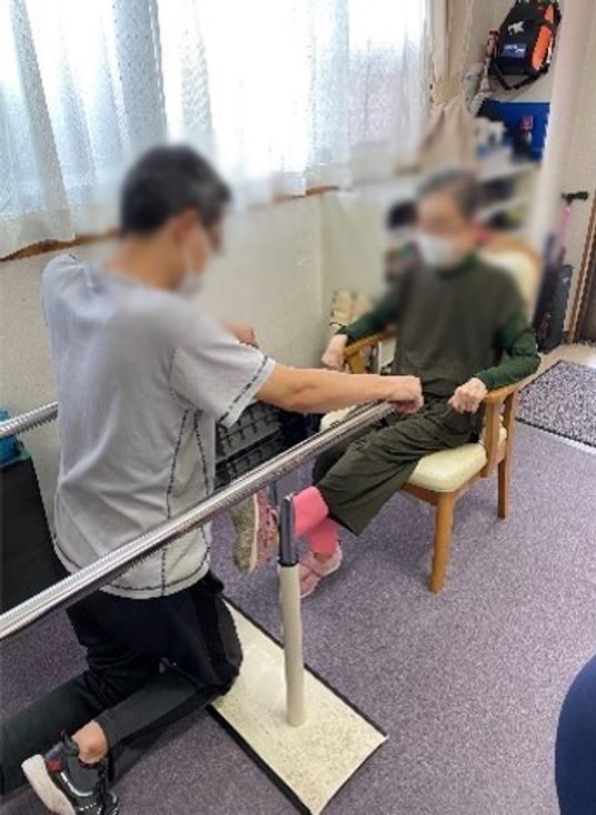 機能訓練中の様子
