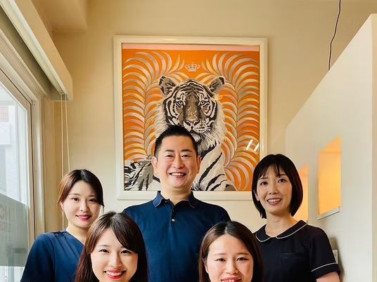 スタッフ集合の廊下  