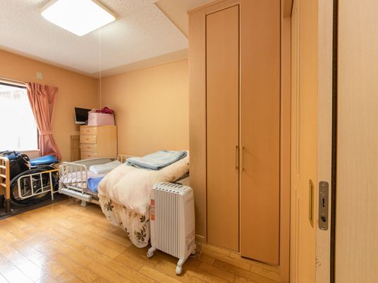 居心地の良い居室の一角