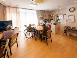 共有スペースでの憩いの時間