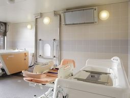 機能的な浴室設備