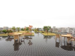 屋外テラスの様子