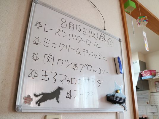 白板と掲示物