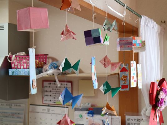 手作り飾りの多目的室