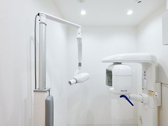 レントゲン装置のある室内  