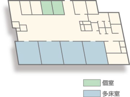 居室の間取り図